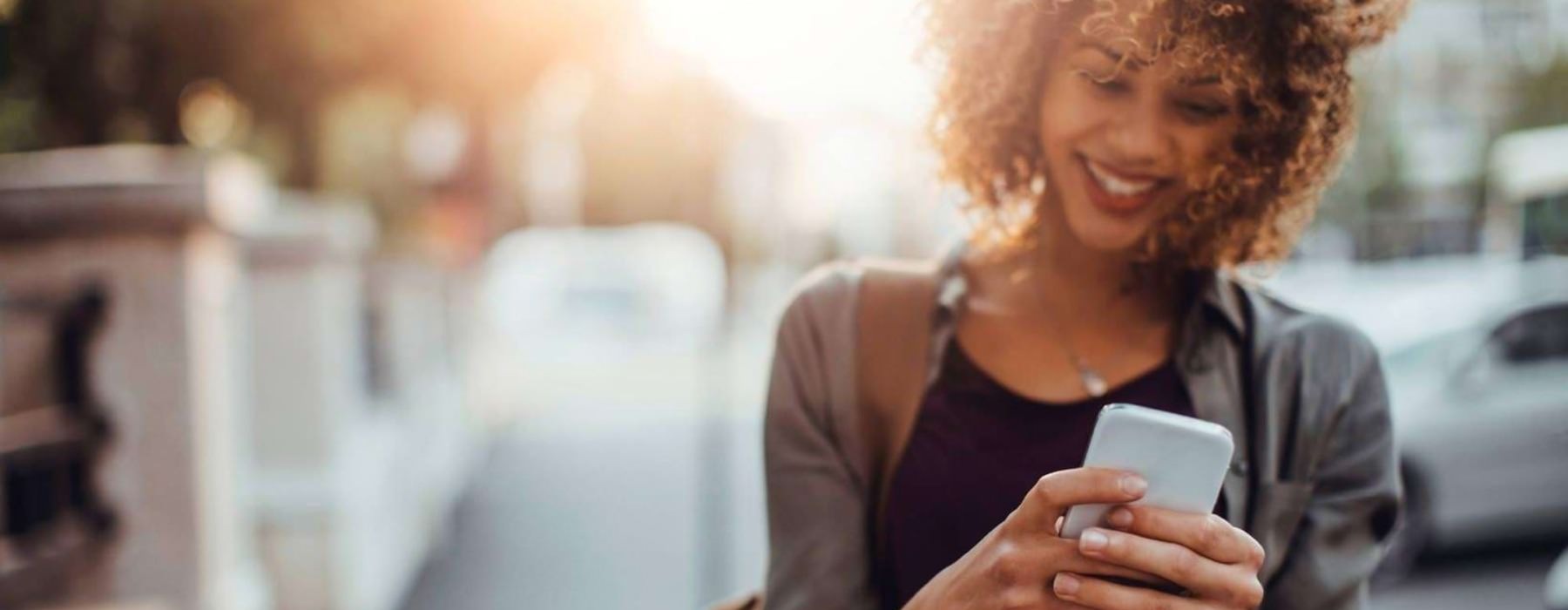 a person holding a phone